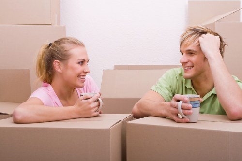 Professional packing supplies arranged for residential and business moves near Holland Park
